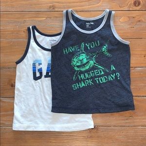 Two BabyGap tank tops